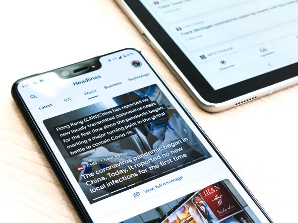 News on phone